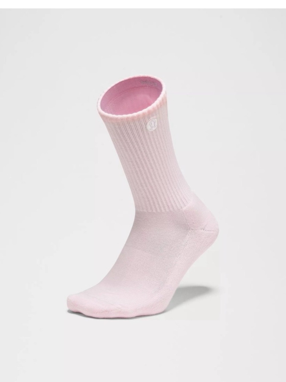 💓3for20 NWT Lululemon unisex daily essentials crew blissful pink large socks